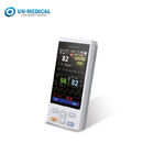 Monitor di paziente portatili tenuti in mano a 4 pollici di TFT ECG 3/5 di cavo PC200