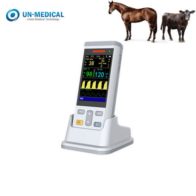Attrezzatura medica veterinaria Vital Signs Monitor tenuto in mano da iso SPO2 EtCO2 PR del CE